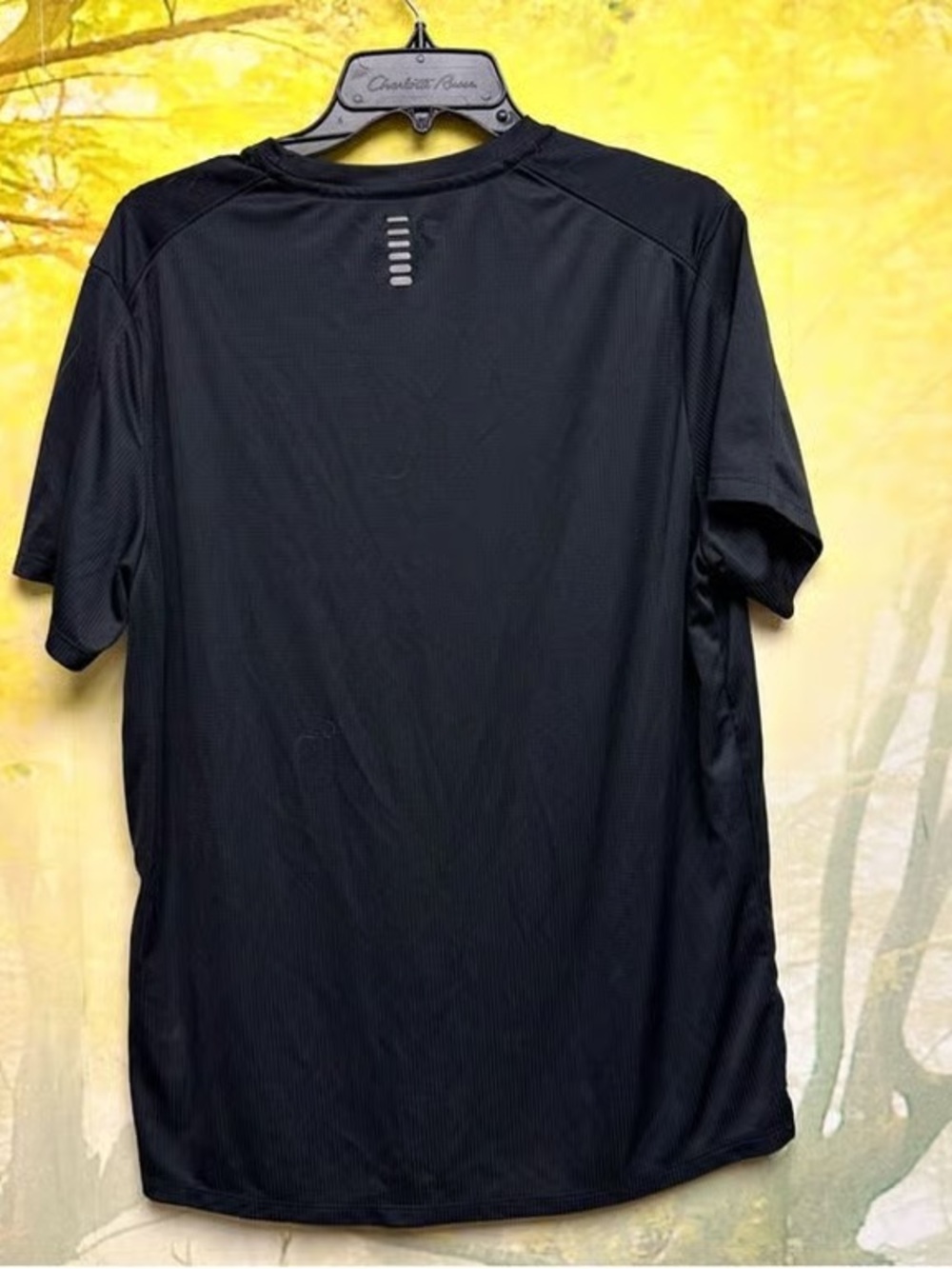Under Armour Black Short Sleeve Athletic Performance Tee - Picture 2 of 3